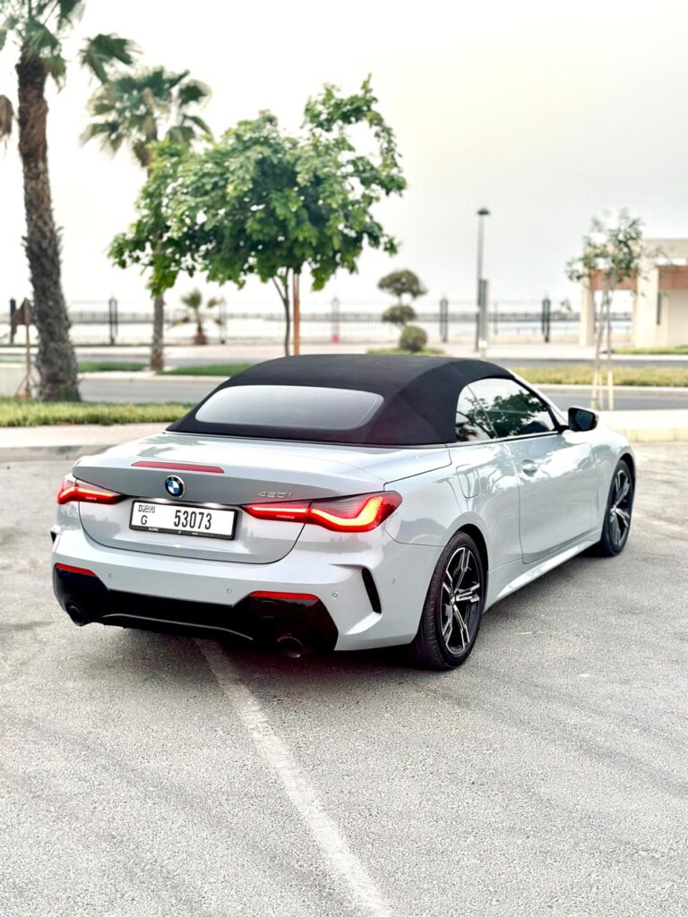 BMW 420i coupe side profile