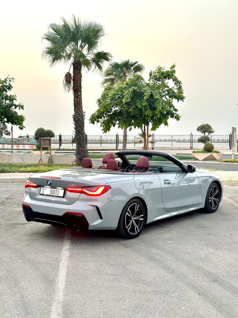 BMW 420i coupe side profile