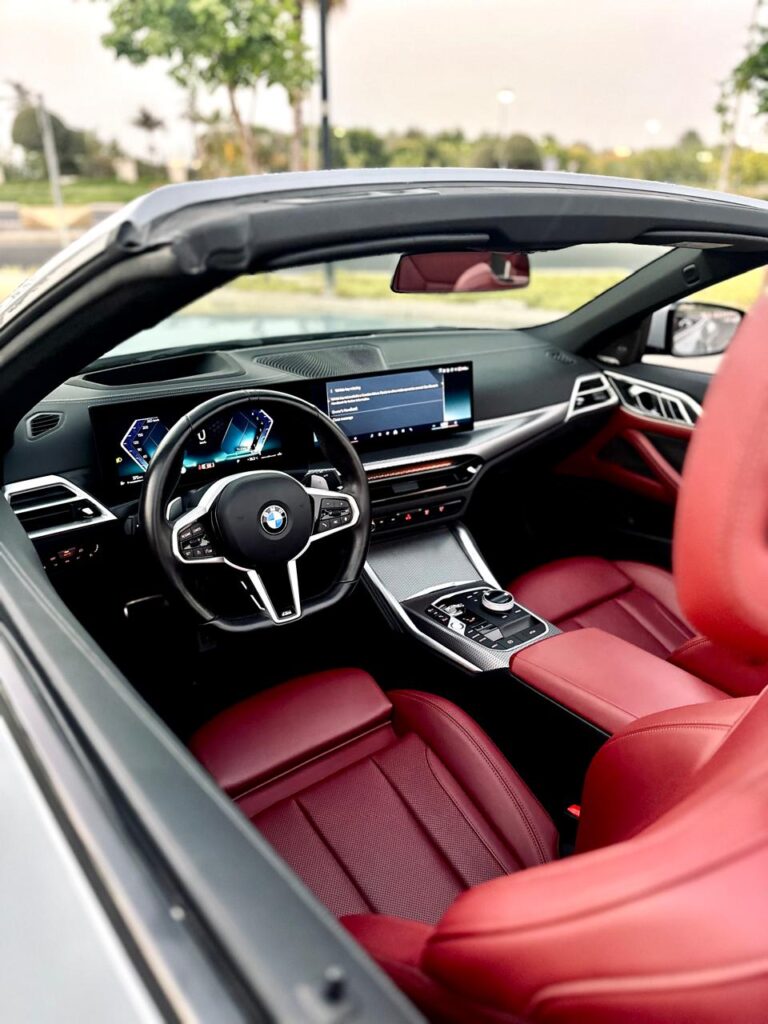 BMW 420i interior dashboard