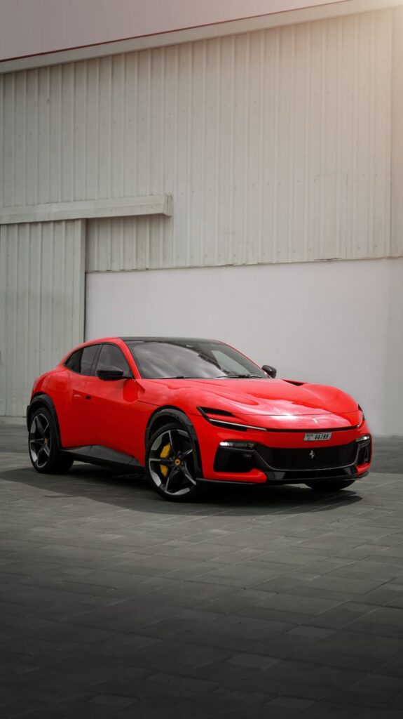 Ferrari Purosangue rental Dubai