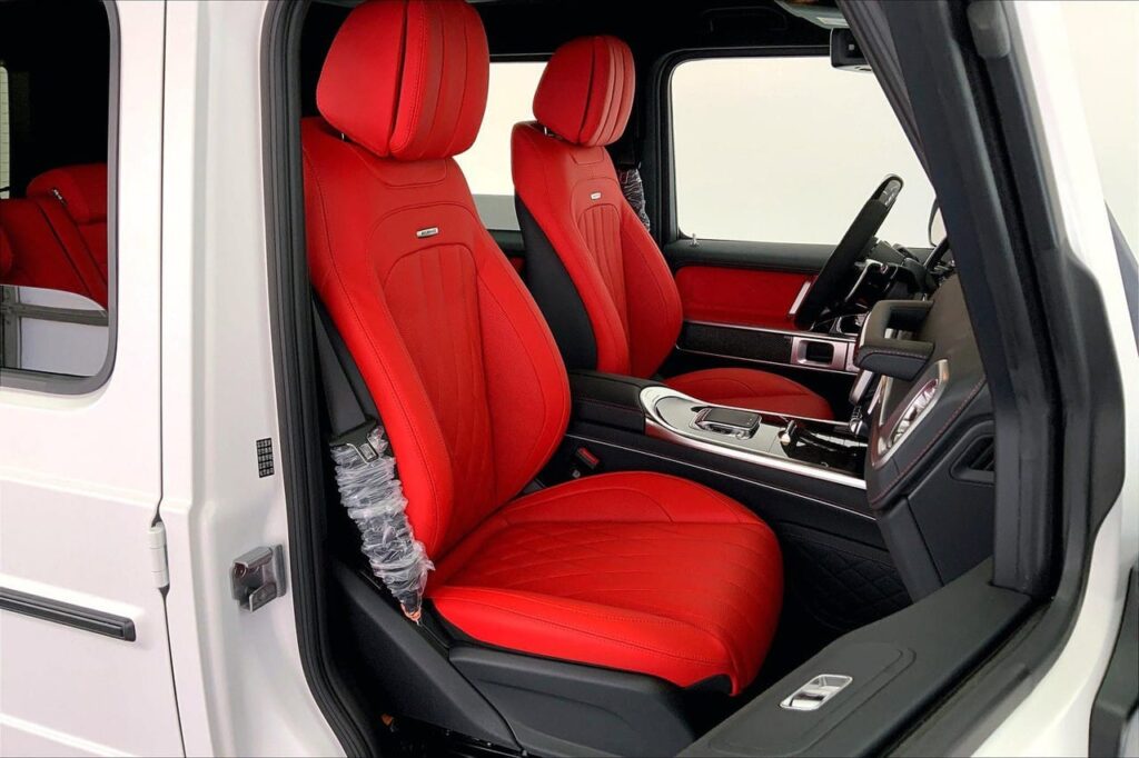 Mercedes G63 interior front cabin