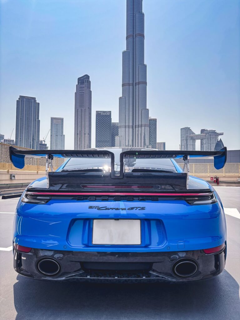 Porsche 911 Carrera GTS Coupe rental Dubai