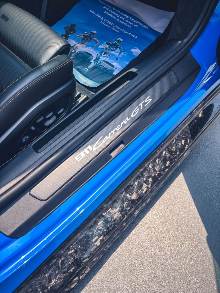 Porsche 911 GTS interior dashboard